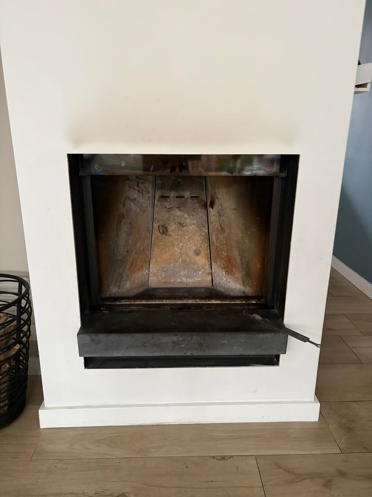 Barbas EVO 80-65 Hout Inbouw Haard, Huis en Inrichting, Kachels, Ophalen, Gebruikt, Houtkachel, Inbouw