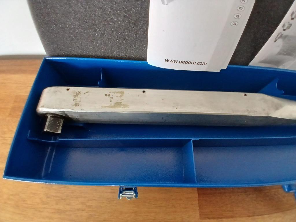 Gedore momentsleutel dremometer type D 140-760nm 3/4", Gebruikt, ., ., Ophalen of Verzenden