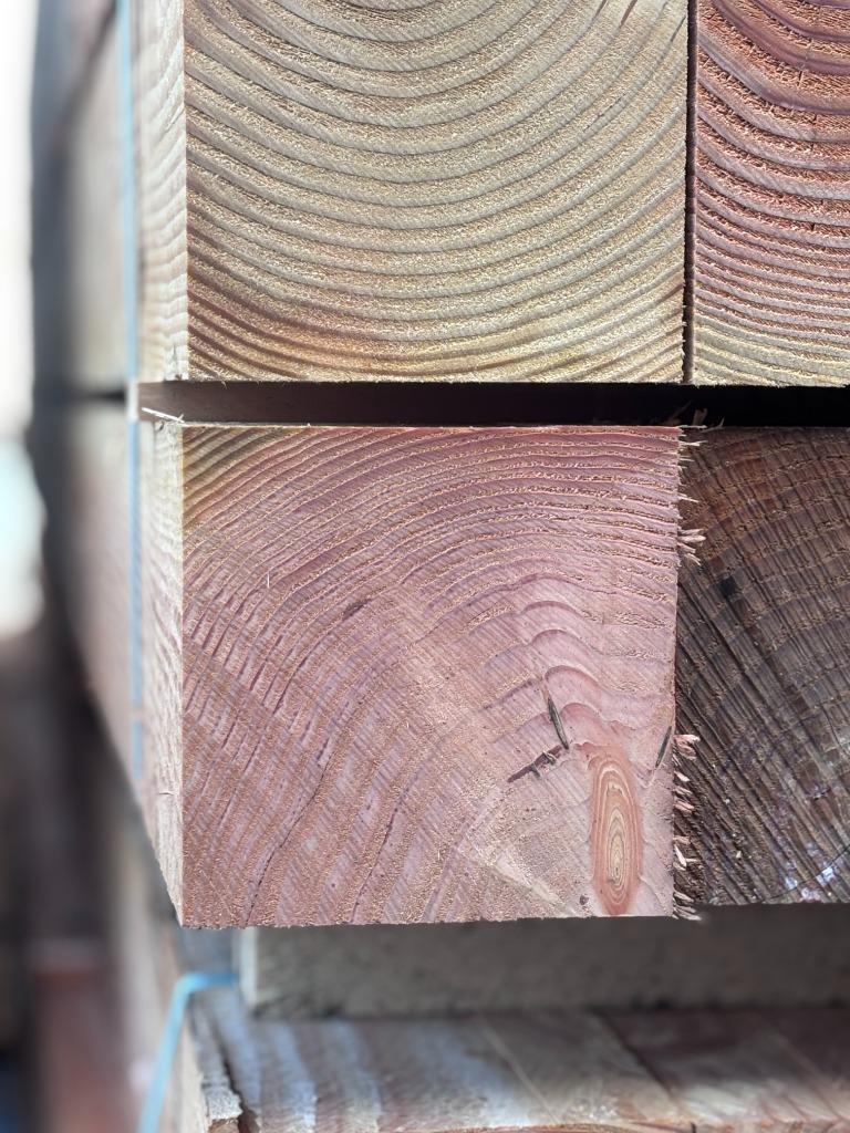 Douglas balken 150 x 150 mm, vanaf €10,00 per strekkende mtr, Ophalen of Verzenden, Nieuw, 250 cm of meer, Balken