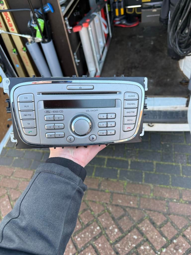 Cd 6000 ford radio, Auto diversen, Ophalen of Verzenden, Zo goed als nieuw