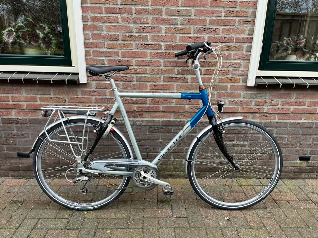 Prachtige Gazelle Lite Line, lichtlopend. 66 cm. Carbon!, 28 inch, Ophalen of Verzenden, Zo goed als nieuw, Meer dan 20 versnellingen