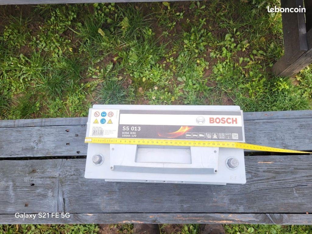 Bosch accu 100 ampere autoaccu S5013, Ophalen of Verzenden, Gebruikt