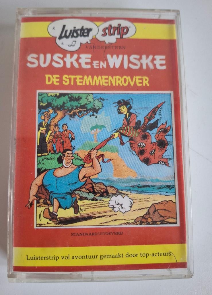 Suske en Wiske luisterboek De Stemmenrover, Cd's en Dvd's, Cassettebandjes, Verzenden, Kinderen en Jeugd, 1 bandje, Origineel
