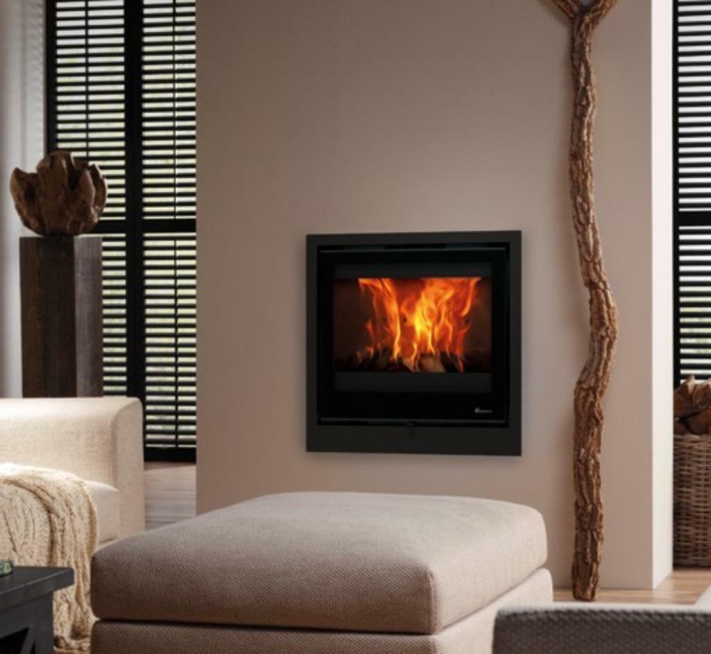Dik Geurts Instyle 700V EA Klassiek,houtgestookte inzethaard, Nieuw, Hout, Inbouw