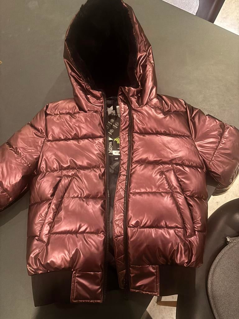 Superrebel ski jas in maat 140 (ongeveer 10 jaar)., Ophalen of Verzenden, Zo goed als nieuw, Jas