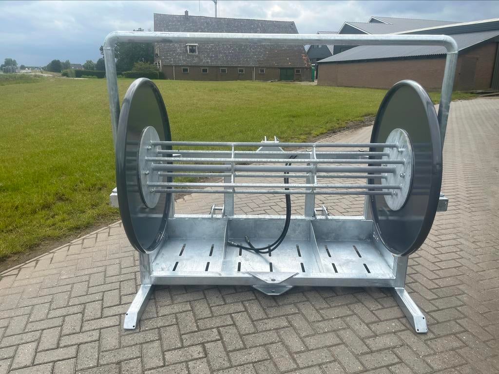 slangenhaspel beregeningshaspel, Ophalen, Transport