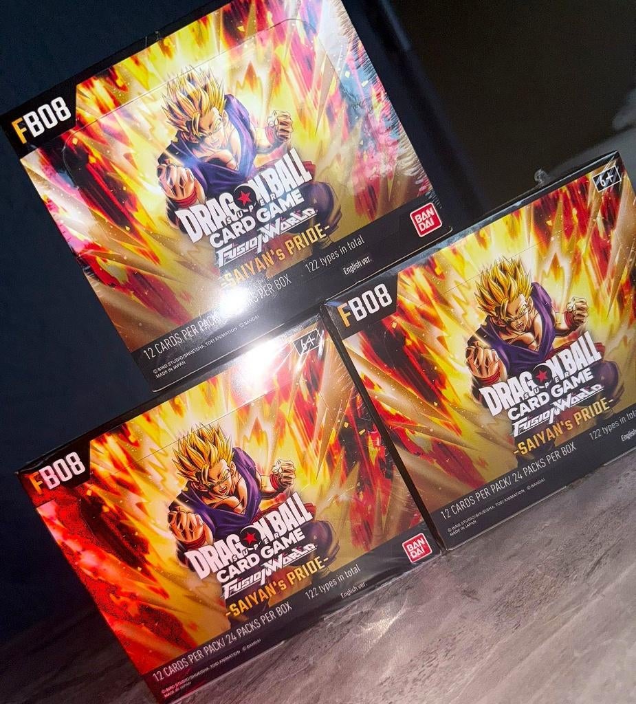 Dragon Ball Super Fusion World FB08 Booster box, Ophalen of Verzenden, Nieuw, Boosterbox, Foil