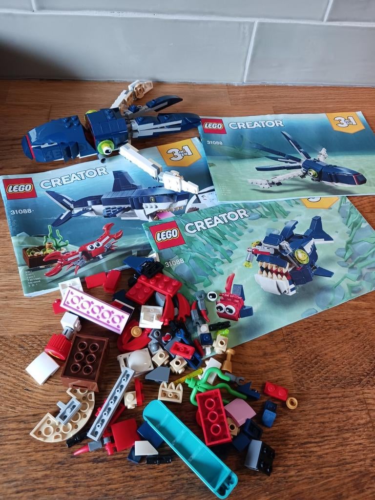 Lego 3 in 1 inktvis, Ophalen of Verzenden