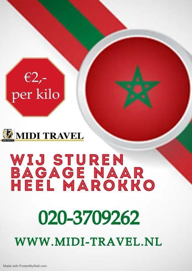 Midi Travel specialist in transport naar Marokko!