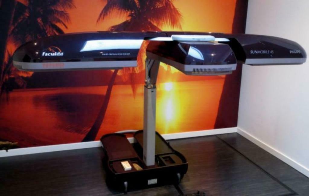 topmodel hb971 philips sunmobile  zij&gezichtsbruiner 2jr g, Ophalen, Gebruikt, Gezichtsbruiner