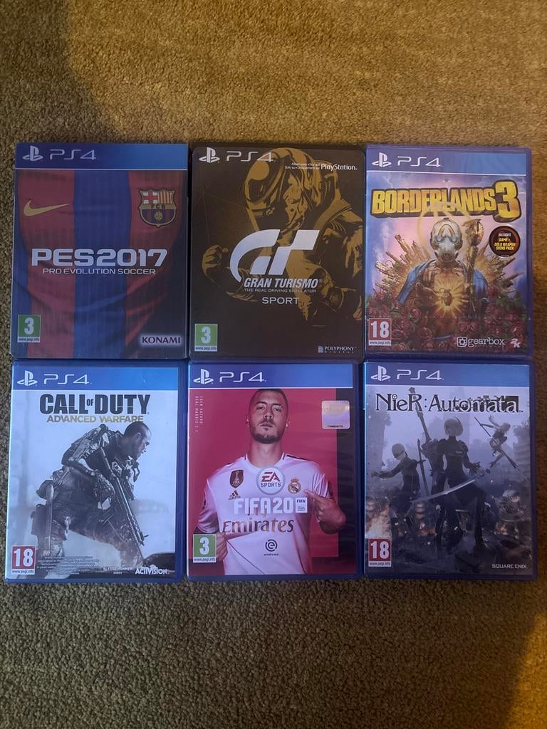 5 PS4 Games - Zo goed als nieuw!, Spelcomputers en Games, Games | Sony PlayStation 4, Online, 1 speler, Ophalen of Verzenden, Zo goed als nieuw