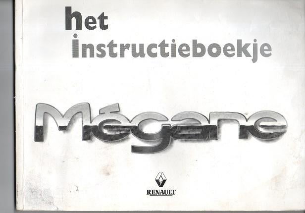 instruktieboekje renault megane 1998, Verzenden