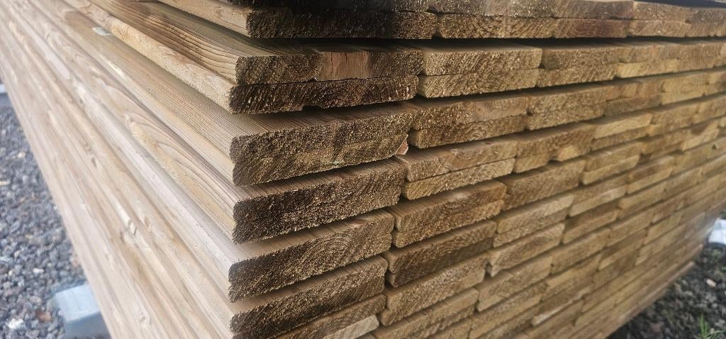 16MM dikke tuinplanken NIEUW geimpregneerd div lengte s, Ophalen, Palen, Nieuw, Hardhout