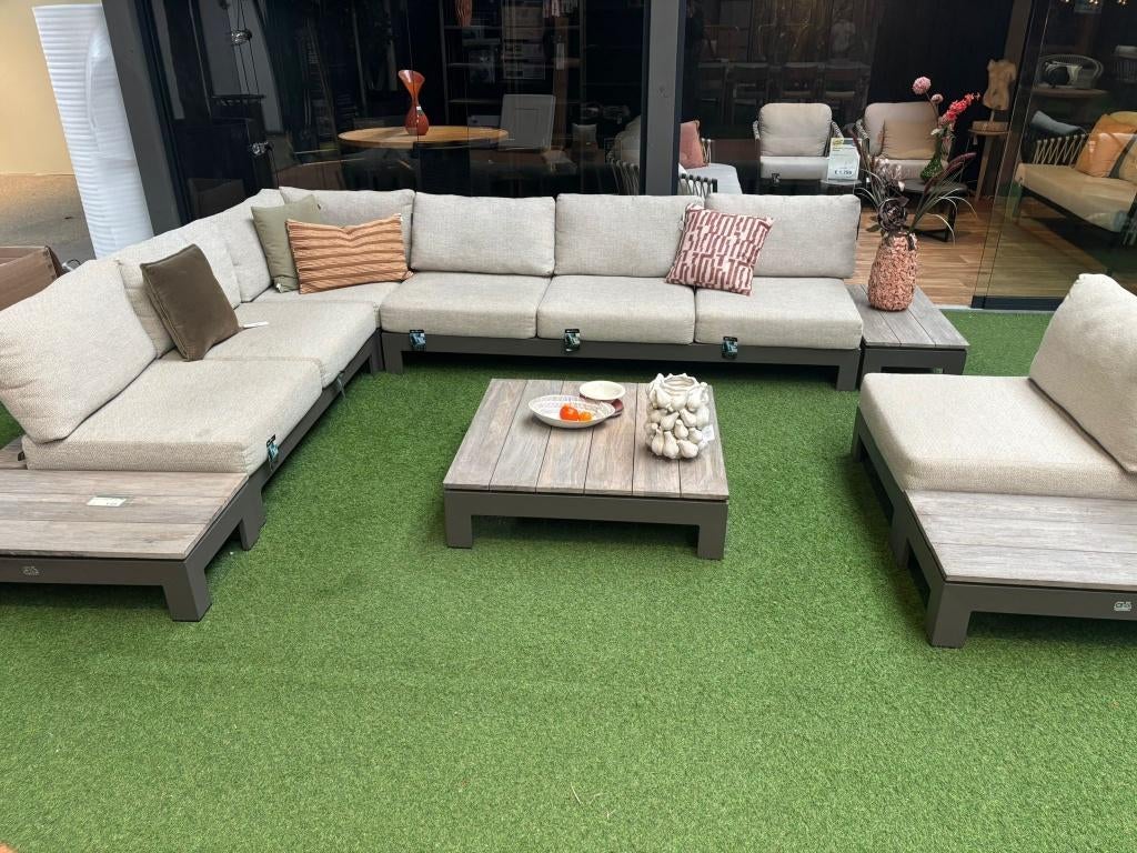 Loungeset Sticks and More, Tuin en Terras, Tuinsets en Loungesets, Ophalen of Verzenden, Bank, 7 zitplaatsen, Nieuw