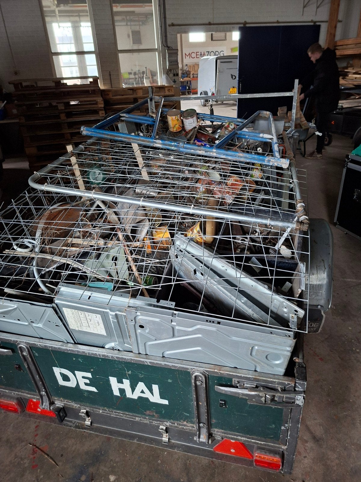 oudijzer gezocht, Ophalen, Gebruikt