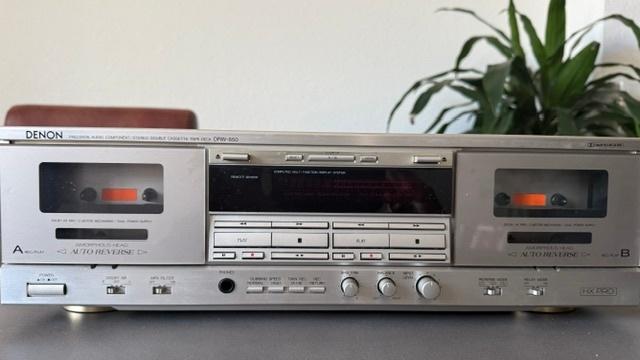 Denon DRW-850 Dubbel Cassettedeck Vintage Hifi Tapedeck, Ophalen, Dubbel, Denon