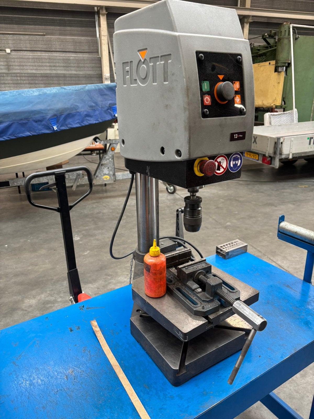 Flott 13 Plus ALS NIEUW!, Doe-het-zelf en Verbouw, Gereedschap | Boormachines, Ophalen, 600 watt of meer, Variabele snelheid, Zo goed als nieuw