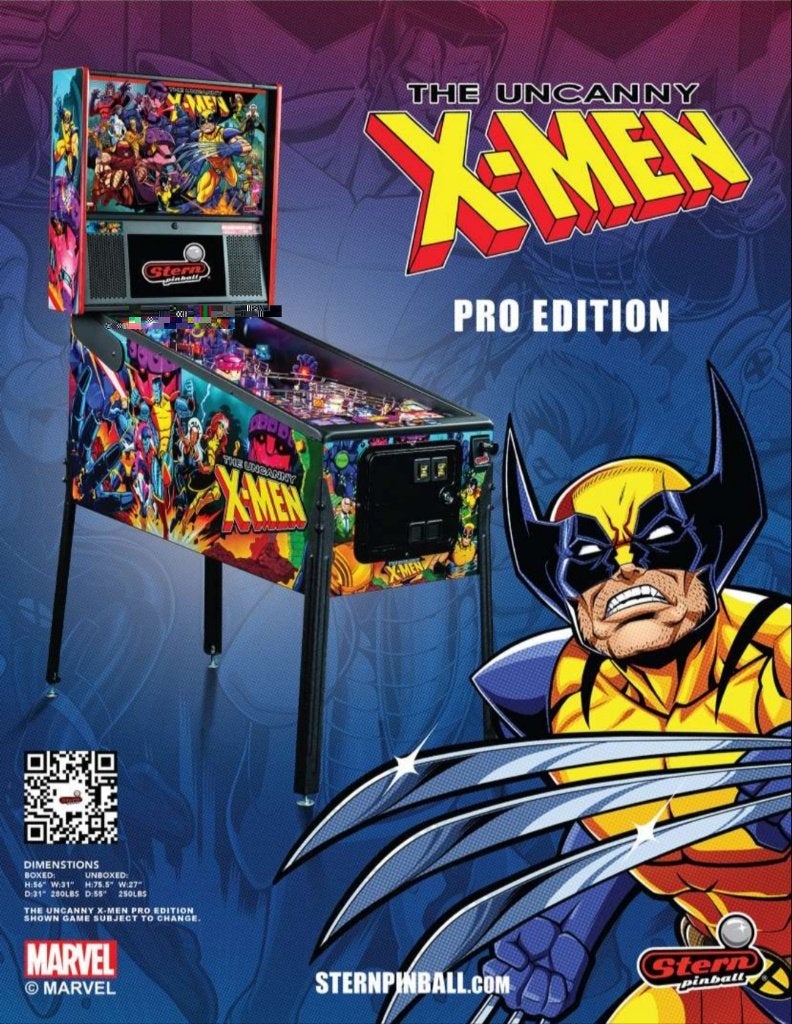 Flipper Stern X-men "Uncanny ", Ophalen, Elektronisch, Stern, Nieuw