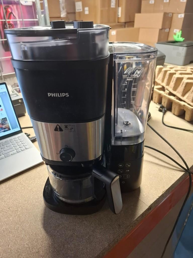 Philips All-in-1 Brew koffiezetapparaat HD7900/50 | DLS18536, Afneembaar waterreservoir, 10 kopjes of meer, Koffiemachine, Amstelplein 2, 1096BC Amsterdam