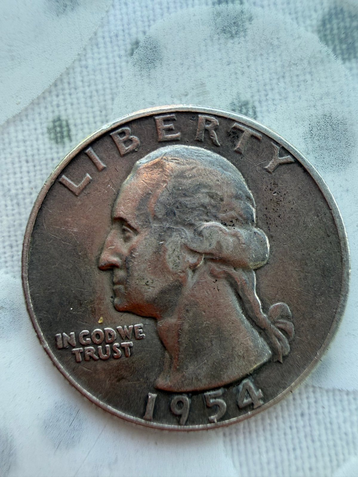 Set van 5 zilveren Washington Quarters (1942-1964), Postzegels en Munten, Munten | Amerika, Ophalen of Verzenden, Noord-Amerika