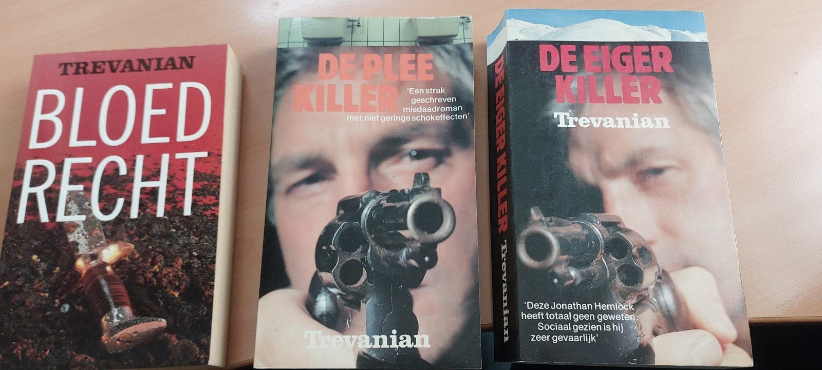 Trevaniam - Bloedrecht & De Eiger Killer&de pleekiller (3 bo, Boeken, Ophalen of Verzenden, Gelezen, Trevanian, Nederland