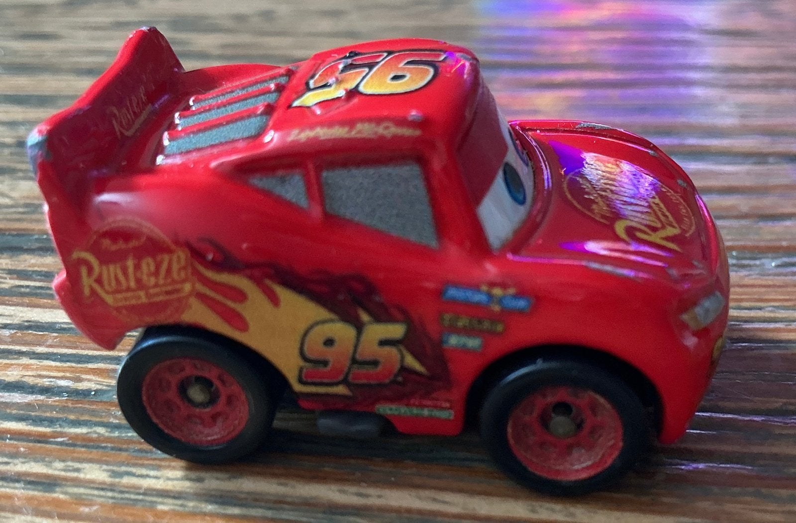 Cars metalen auto mini racers Lightning McQueen 3CM, Ophalen, Gebruikt, Auto