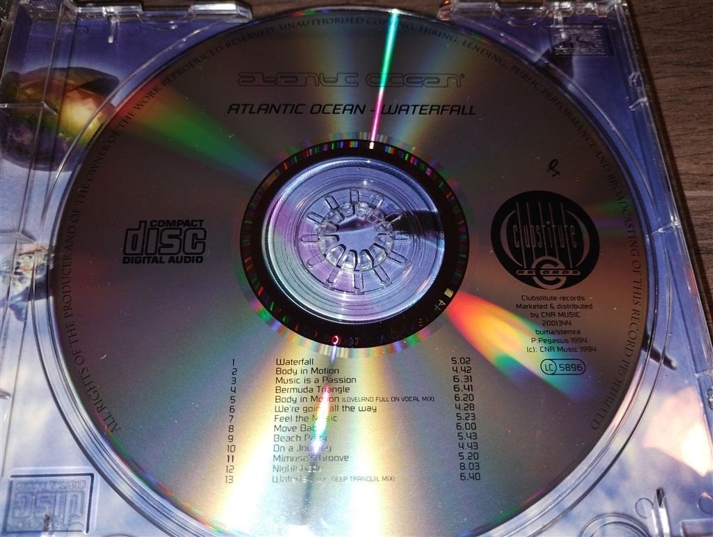 Atlantic Ocean - Waterfall, Cd's en Dvd's, Cd's | Dance en House, Ophalen of Verzenden, Zo goed als nieuw, Disco