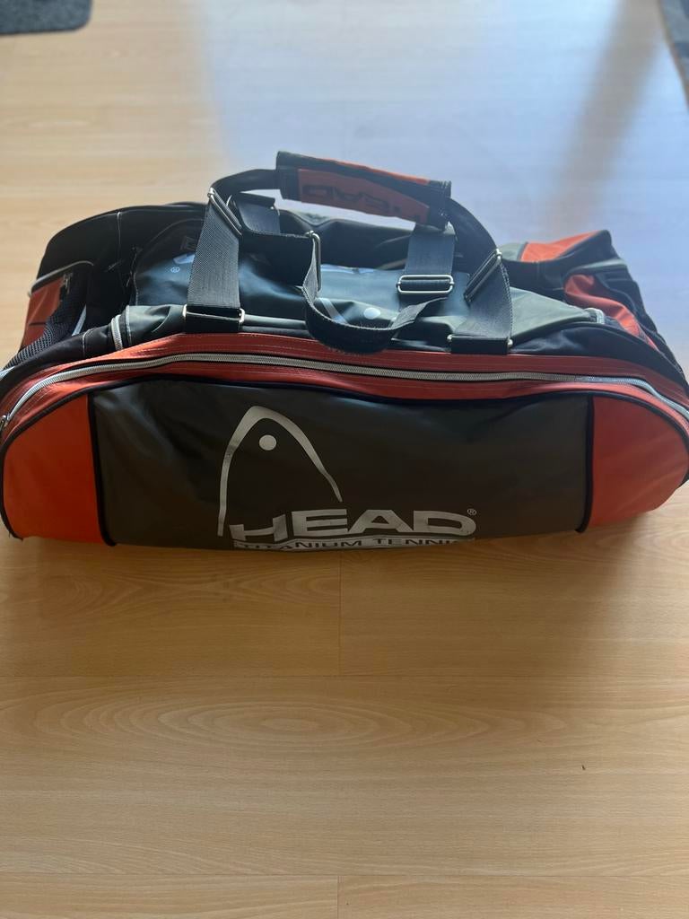 Head Titanium Tennis Sporttas - Zwart/Oranje, Ophalen of Verzenden, Gebruikt, Unisex volwassen