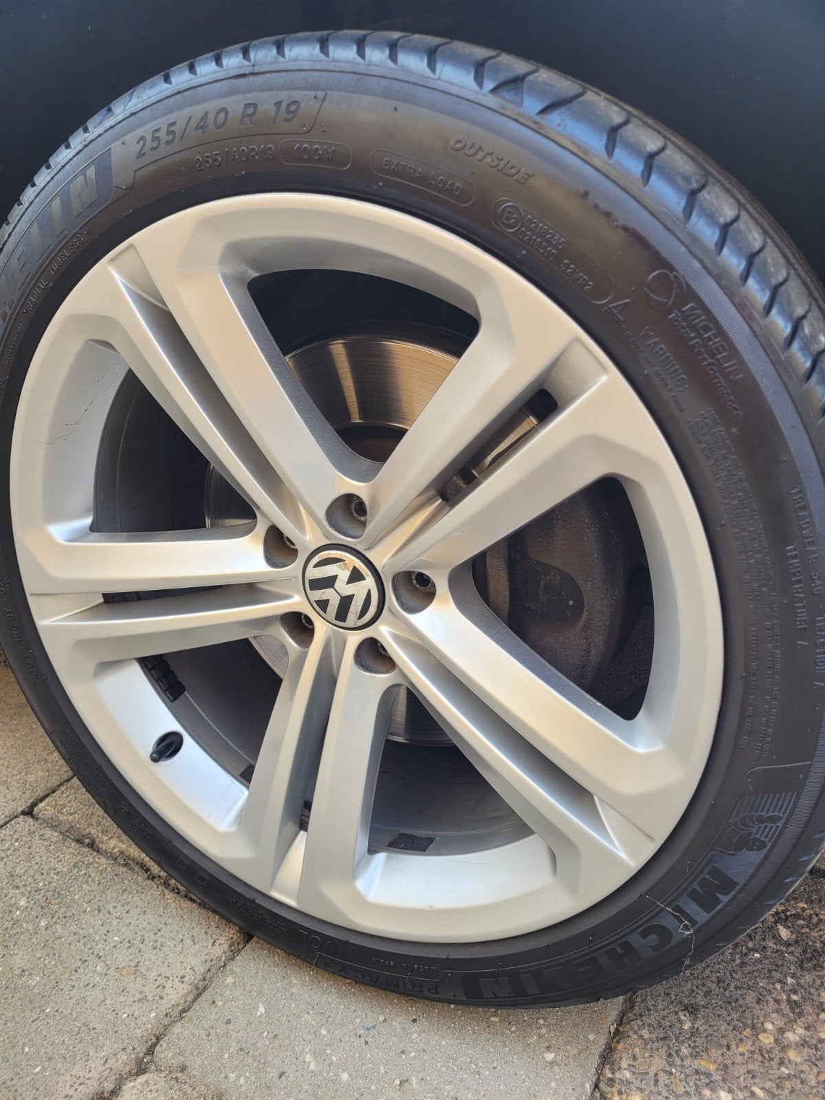 Tiguan R-Line Mallory velgen 19 inch, 19 inch, Gebruikt, Velg(en), Ophalen of Verzenden