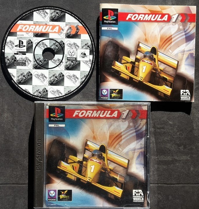 PS1 - Formula One - Playstation 1 F1 - Racing Game, 1 speler, Racen en Vliegen, Ophalen of Verzenden, Zo goed als nieuw