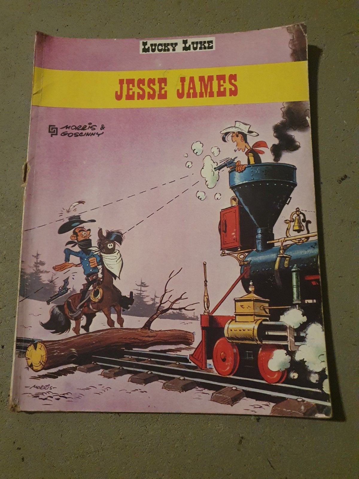Lucky Luke - Jesse James (Morris & Goscinny), Ophalen of Verzenden
