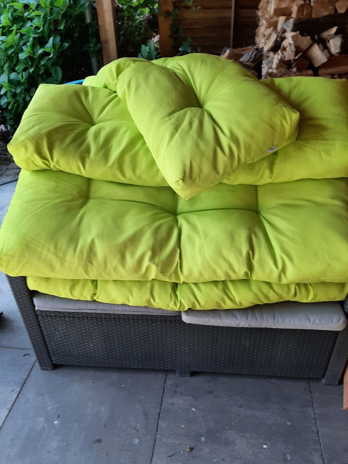 kussens voor palletbank, Tuin en Terras, Tuinmeubel-accessoires, Ophalen of Verzenden, Zo goed als nieuw