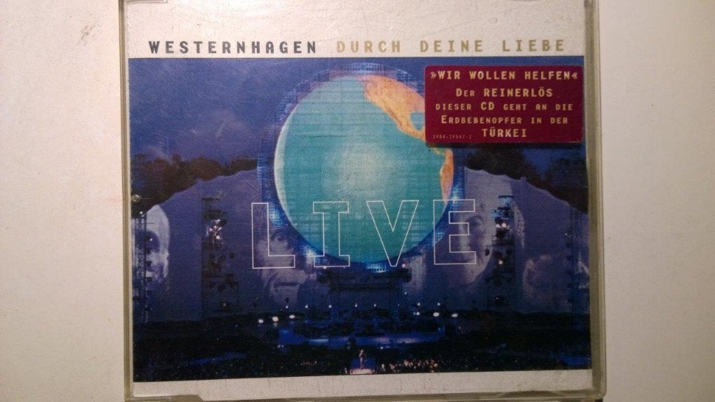 Westernhagen - Durch Deine Liebe (Live), Ophalen of Verzenden, Zo goed als nieuw, Pop