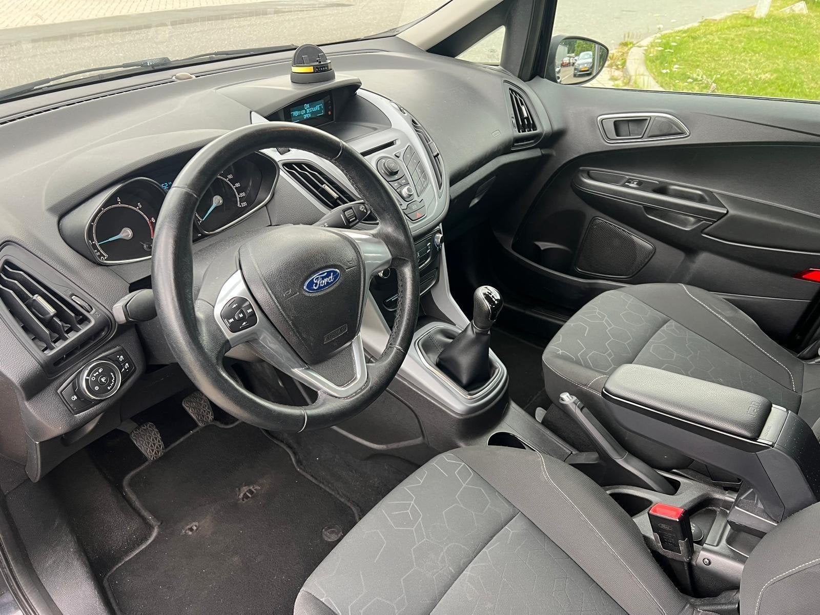 Ford B-Max 1.0 EcoBoost Trend Clima Trekhaak, Voorwielaandrijving, Euro 5, Gebruikt, Zwart