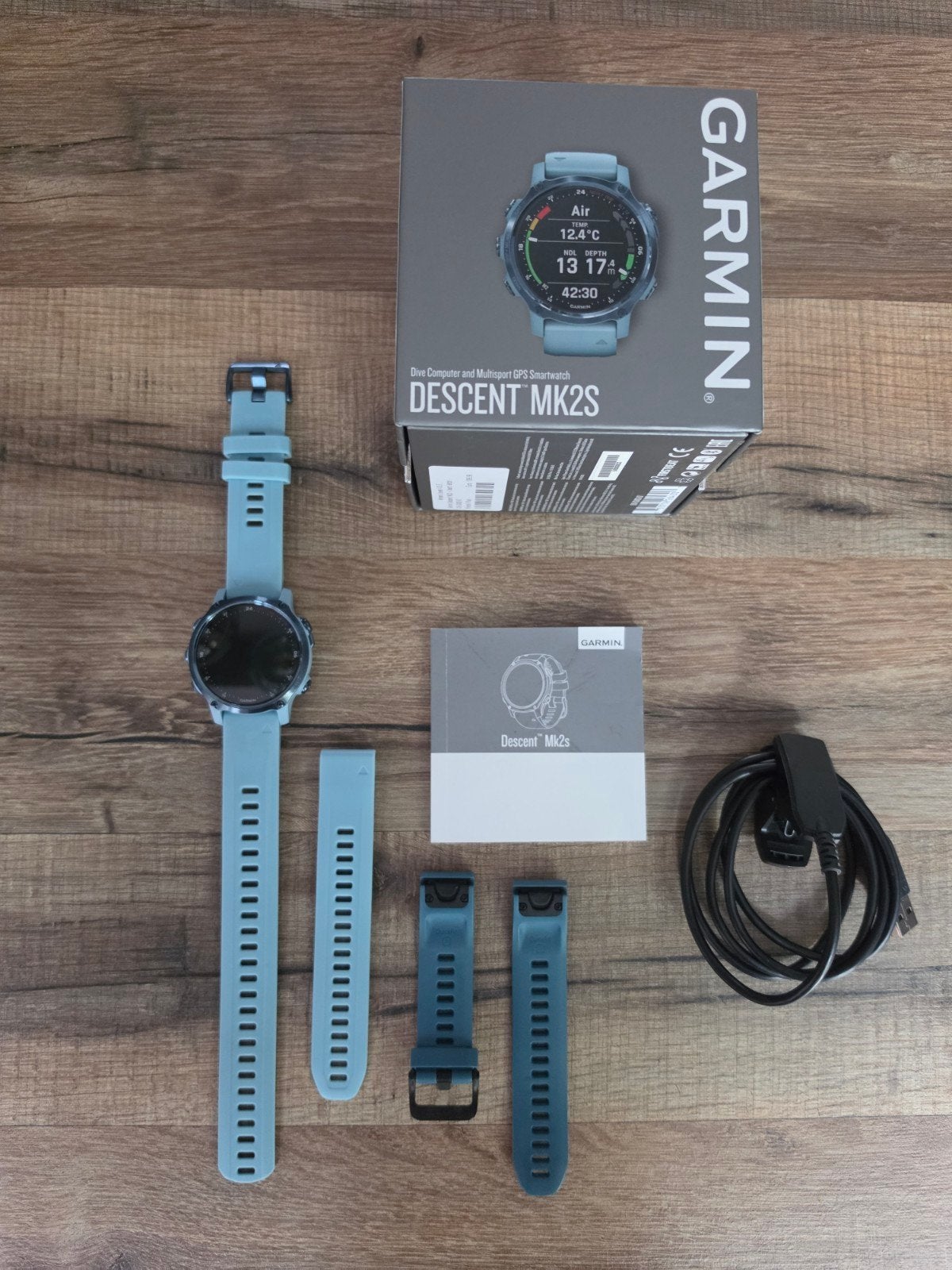 Garmin Descent Mk2s duikcomputer / smartwatch, Ophalen of Verzenden, Zo goed als nieuw, Duikcomputer