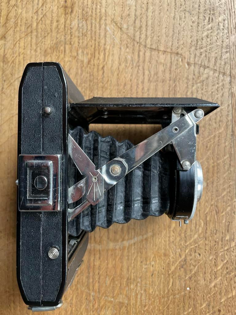 Dehel 6x9 fotocamera serie 204, nr. 367 met doos en handleid, Ophalen of Verzenden, Gebruikt, Compact, Overige Merken