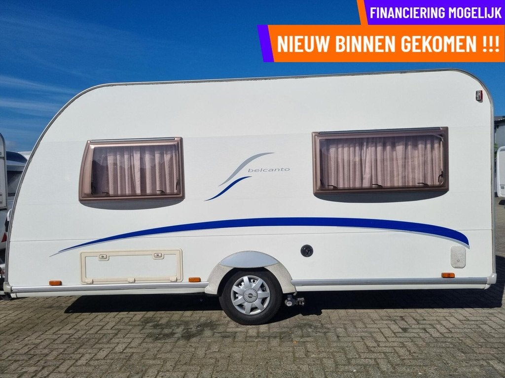 Buerstner BELCANTO 430 TS MOVER + ZAKLUIFEL + VOORTENT, Caravans en Kamperen, Bedrijf, Bürstner, 6 tot 7 meter, Mover