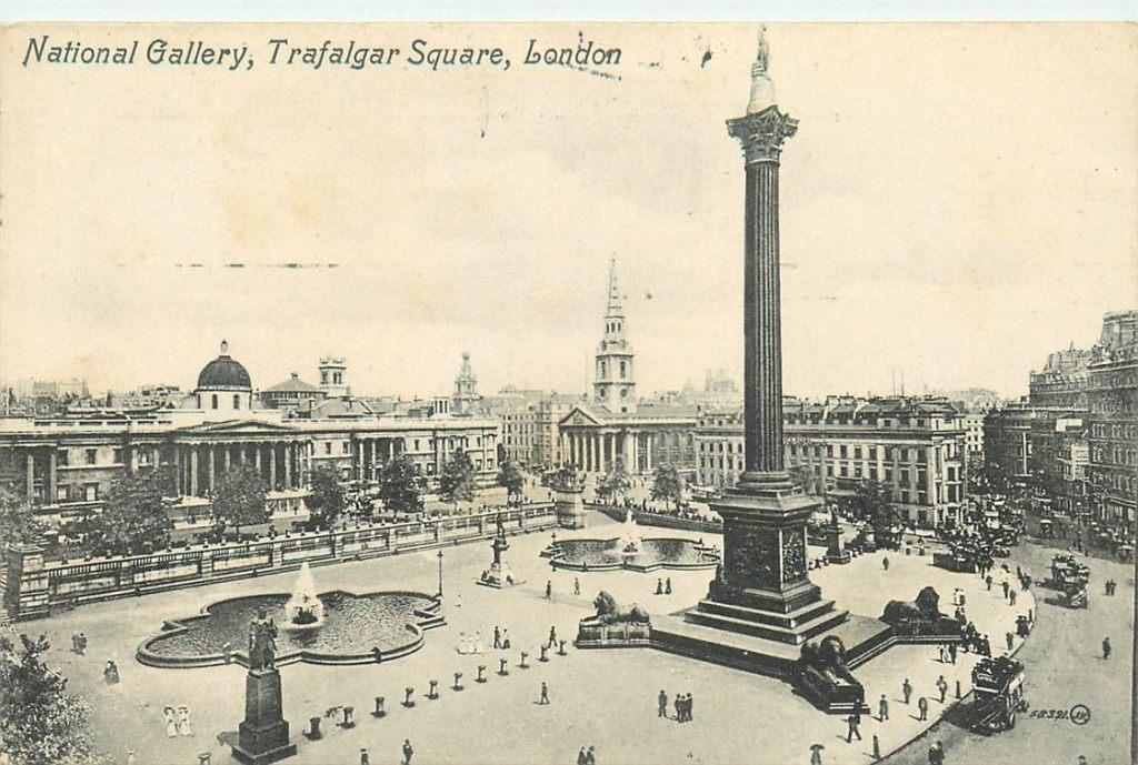 701-462-053 London Trafalgar Square, Verzenden, Voor 1920, Engeland
