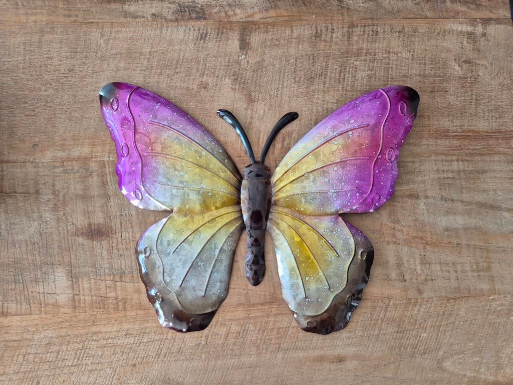 Nieuw! Metalen vlinder voor in de tuin, Tuin en Terras, Tuinwanddecoratie, Ophalen of Verzenden, Nieuw