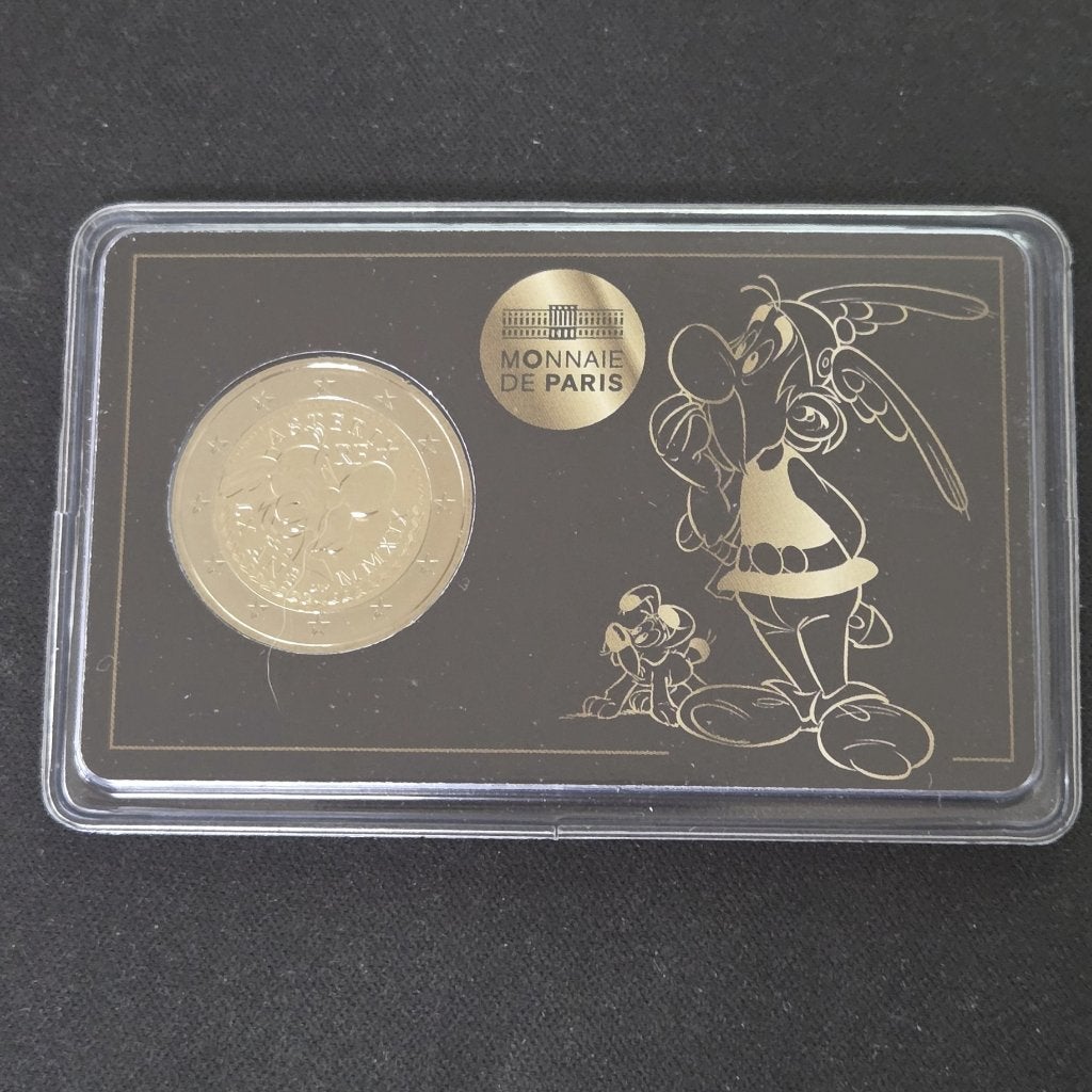 Frankrijk 2019: Asterix (Coincard) | 2 stuks op voorraad, Ophalen of Verzenden, Frankrijk, 2 euro, Losse munt