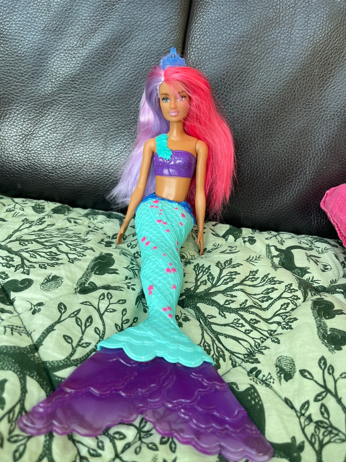 Barbie Dreamtopia Zeemeermin, Ophalen of Verzenden, Zo goed als nieuw, Pop