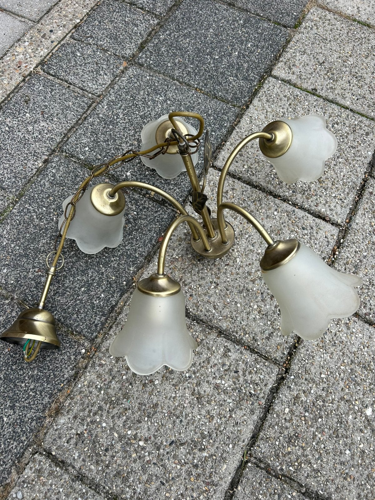 Hanglamp, Ophalen, Gebruikt