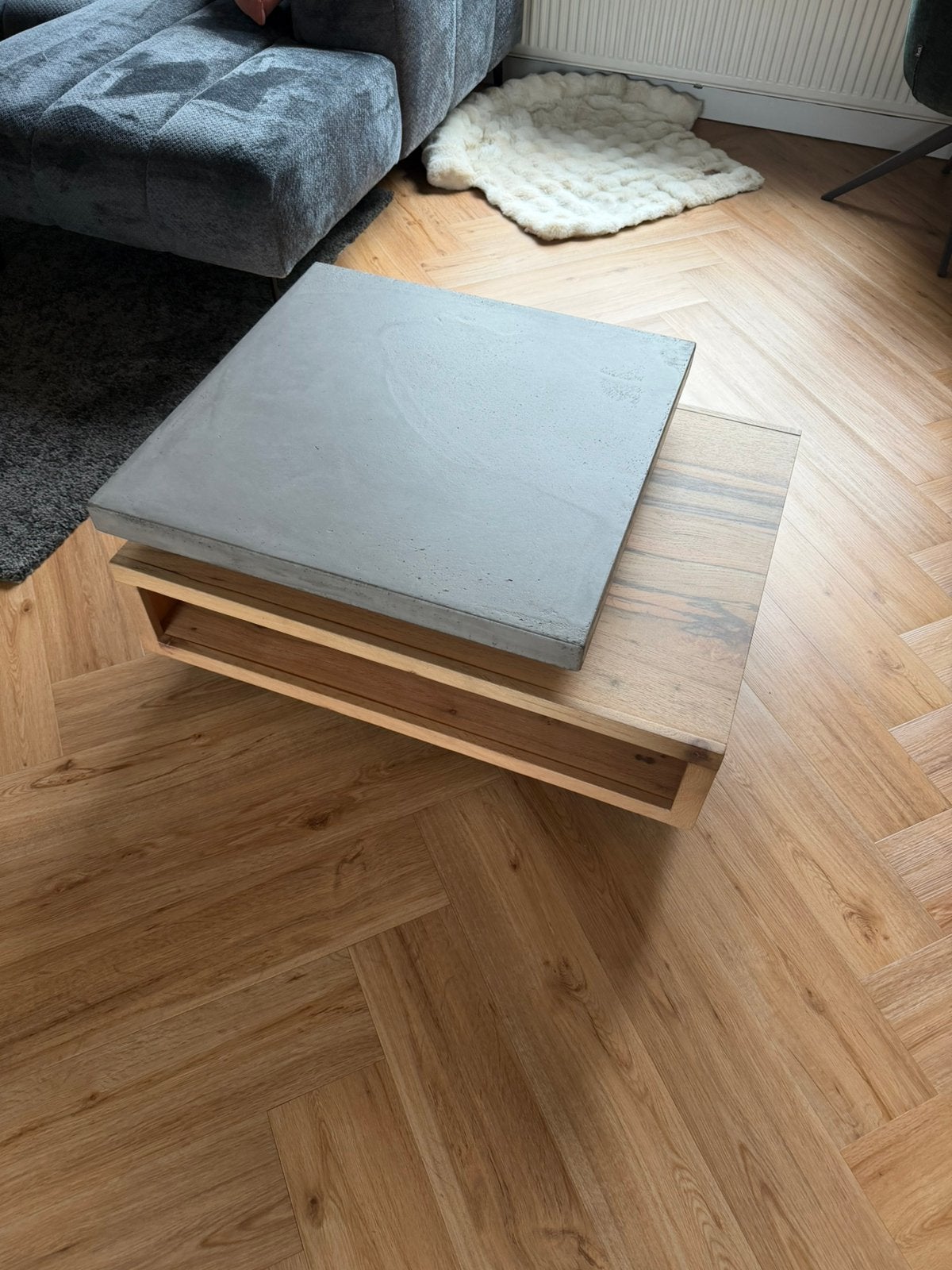 Salontafel Henders en Hazel, Ophalen, Zo goed als nieuw, Rechthoekig, 50 tot 100 cm