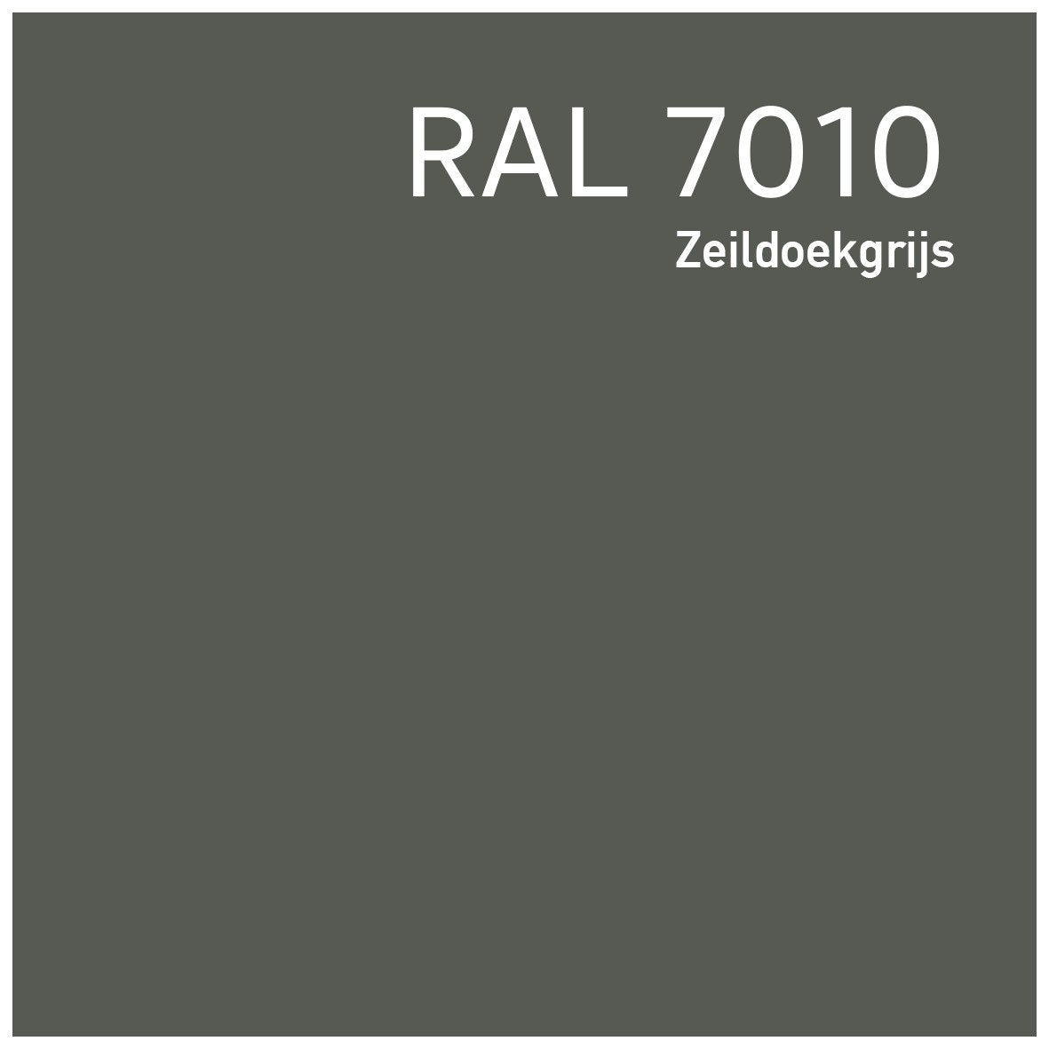 SPS Unimat Muurverf RAL 7010 Zeildoekgrijs 10L (3/4 vol), Ophalen, 5 tot 10 liter, Grijs, Verf