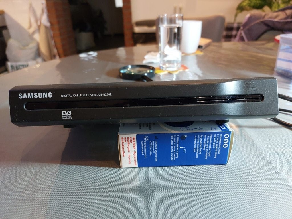 te​ koop samsung digital cable receeiver, Audio, Tv en Foto, Decoders en Harddiskrecorders, Ophalen of Verzenden, Gebruikt
