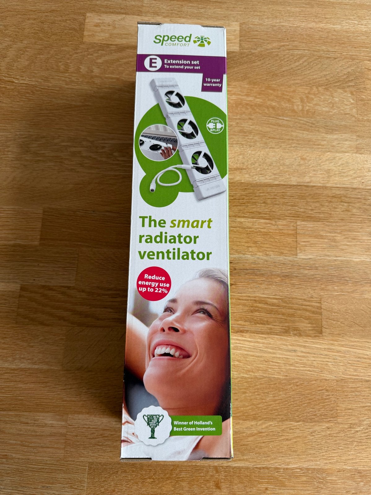 SpeedComfort Slimme Radiator Ventilator - Uitbreidingsset, Ophalen, Nieuw