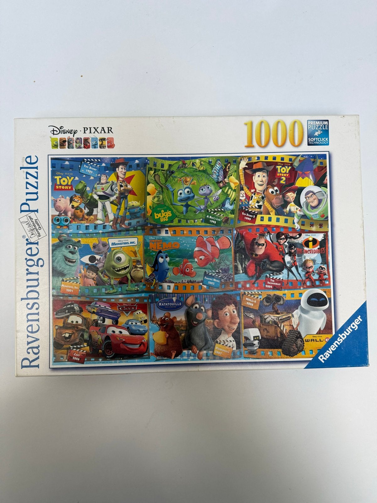 Ravensburger Disney Pixar Legpuzzel 1000 stukjes, Ophalen of Verzenden, Meer dan 50 stukjes, Zo goed als nieuw, 6 jaar of ouder