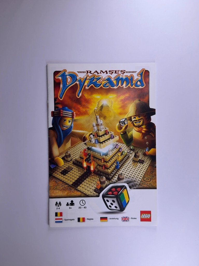 LEGO Games 3843 (Instructions) for Set 3843 Ramses Pyramid, Gebruikt, Overige thema's, Lego, Overige typen