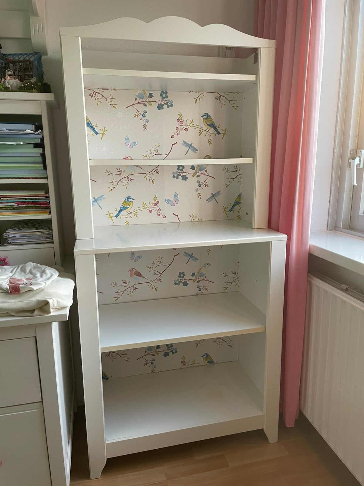 Ikea kast voor kinderkamer. Met legplanken. Wit, Ophalen, Gebruikt, 25 tot 50 cm, 50 tot 100 cm