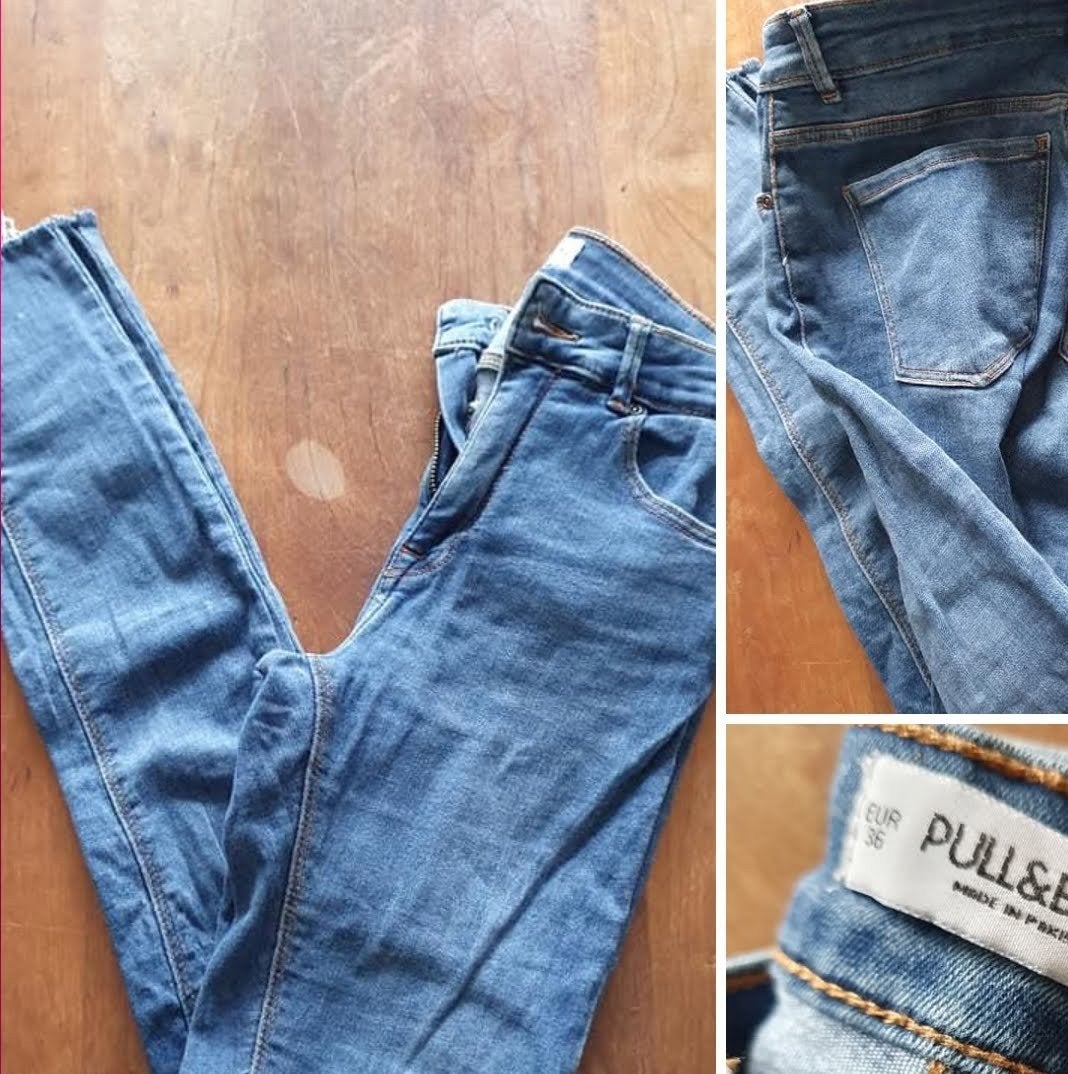 Pull & Bear mt S 💙, Blauw, Ophalen of Verzenden, W28 - W29 (confectie 36), Pull & Bear